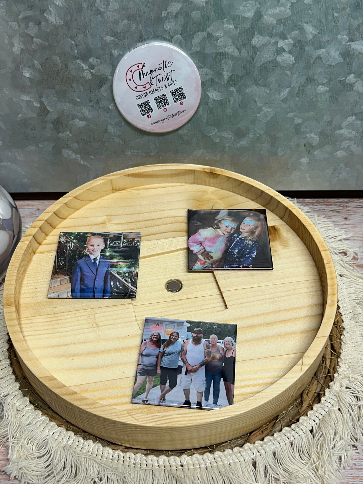 Wooden Catch-All Tray – Natural Pine Finish