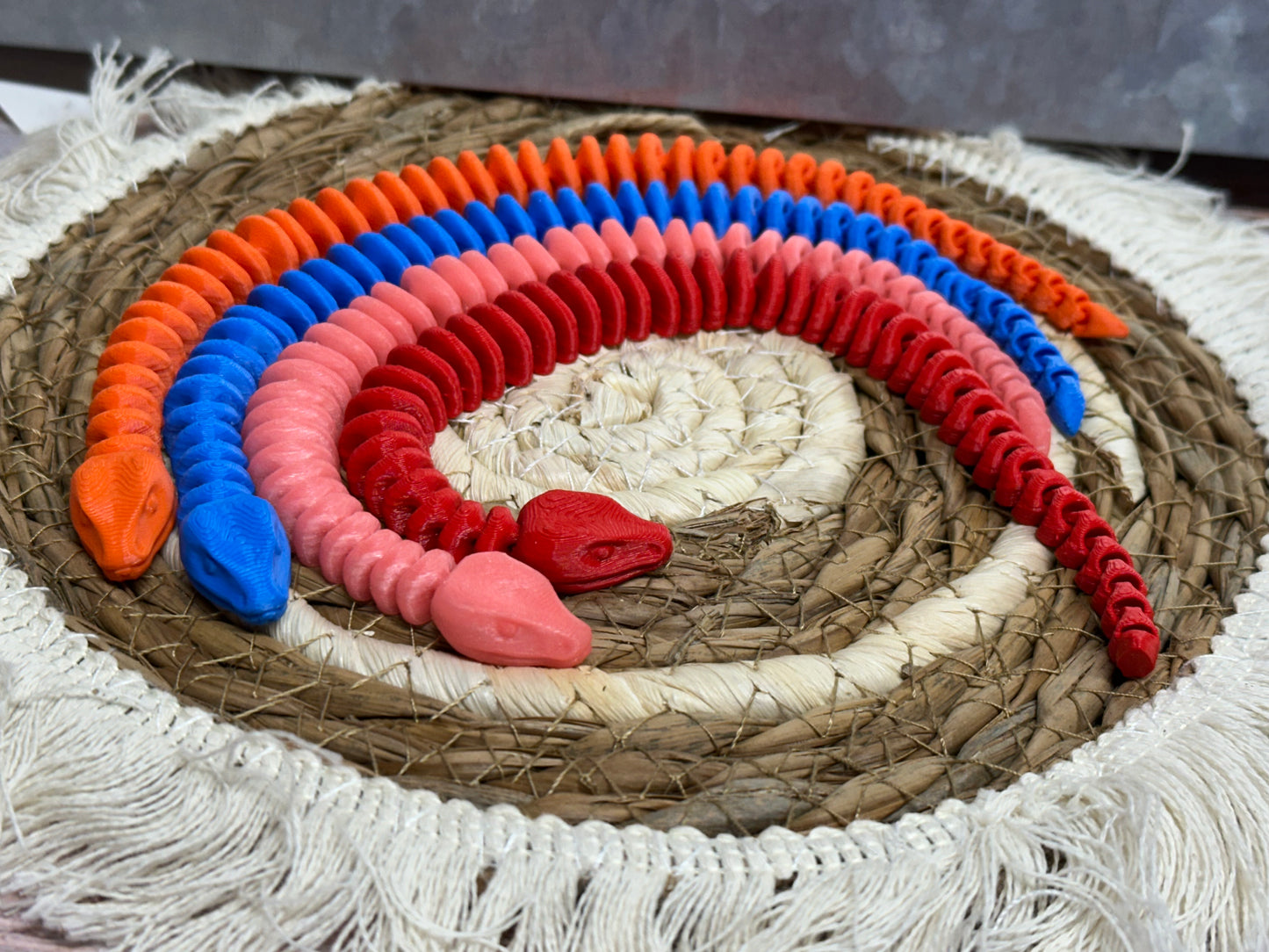 Wiggle Snakes – 3D Printed Fidget Friends!